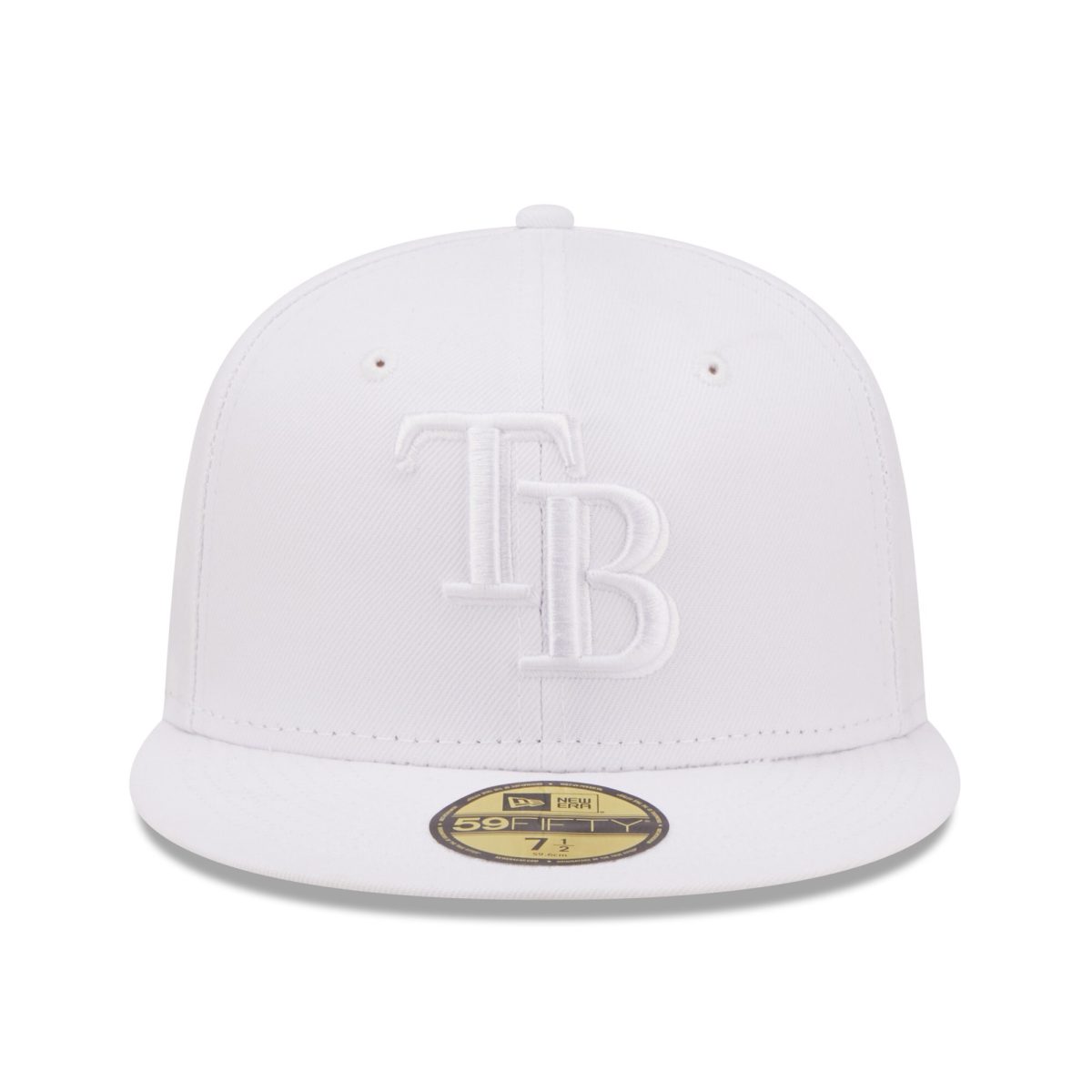 mens tampa bay rays new era white on white 59fifty fitted hat Collection | Tampa Bay Rays Proshop - Official Rays Jerseys & Caps