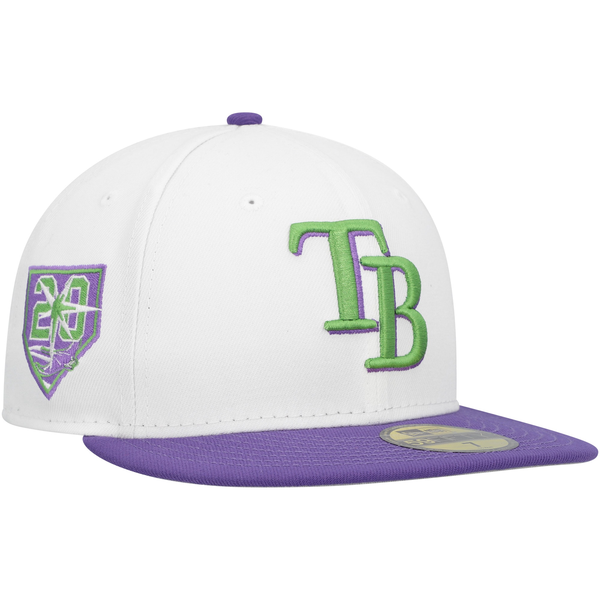 mens tampa bay rays new era white side patch 59fifty fitted hat Collection | Tampa Bay Rays Proshop - Official Rays Jerseys & Caps
