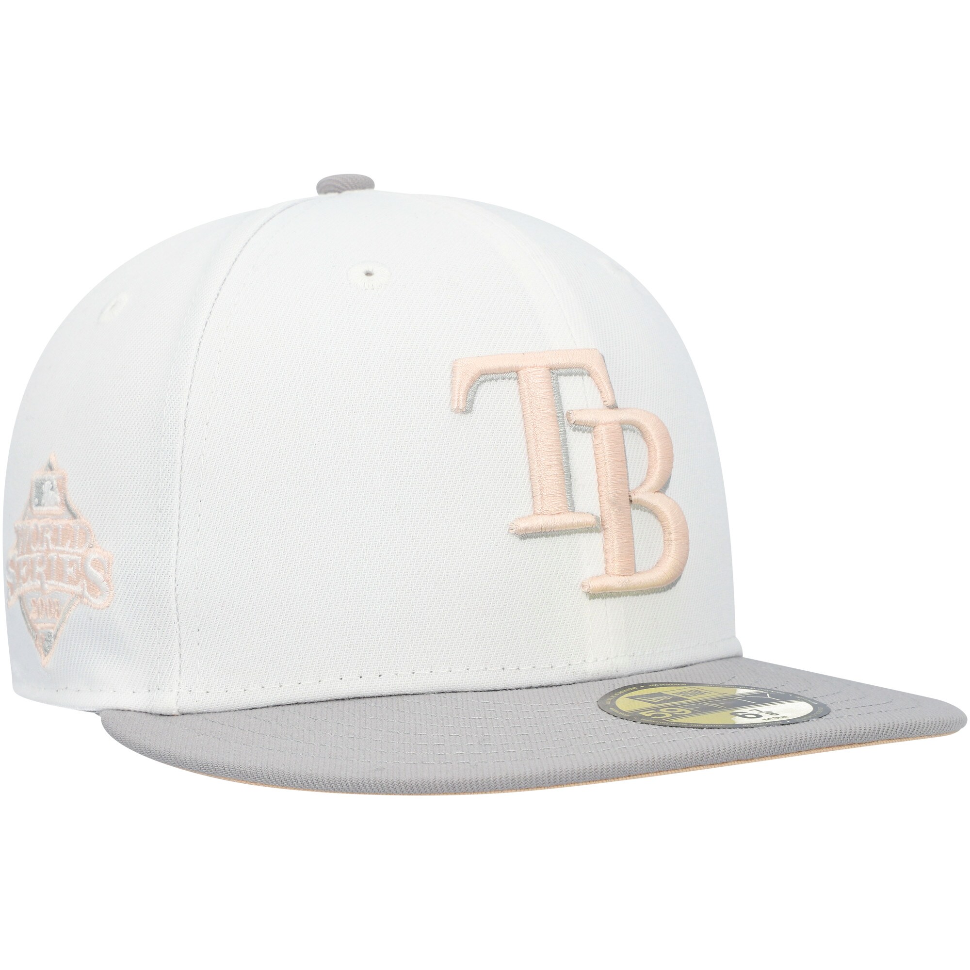 mens tampa bay rays new era whitegray 2008 world series side patch undervisor 59fifty fitted hat Collection | Tampa Bay Rays Proshop - Official Rays Jerseys & Caps
