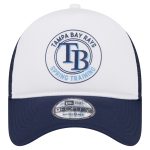 mens tampa bay rays new era whitenavy spring training circle foam a-frame 9forty trucker adjustable hat Collection | Tampa Bay Rays Proshop - Official Rays Jerseys & Caps