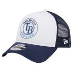 mens tampa bay rays new era whitenavy spring training circle foam a-frame 9forty trucker adjustable hat Collection | Tampa Bay Rays Proshop - Official Rays Jerseys & Caps