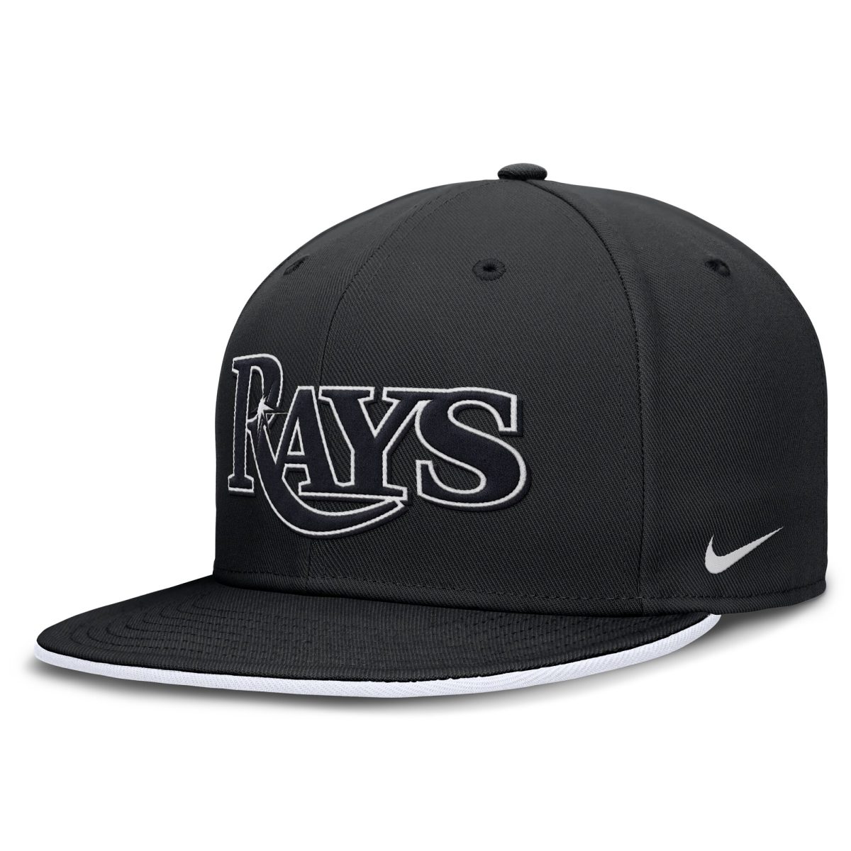 mens tampa bay rays nike black primetime true performance fitted hat Collection | Tampa Bay Rays Proshop - Official Rays Jerseys & Caps