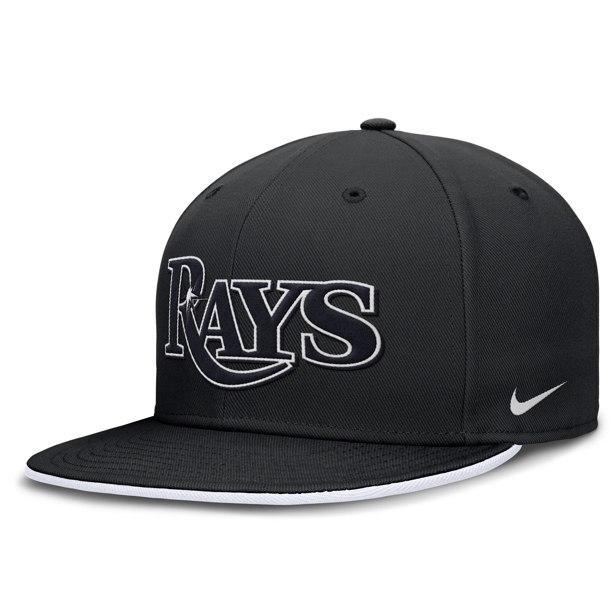 mens tampa bay rays nike black primetime true performance fitted hat Collection | Tampa Bay Rays Proshop - Official Rays Jerseys & Caps