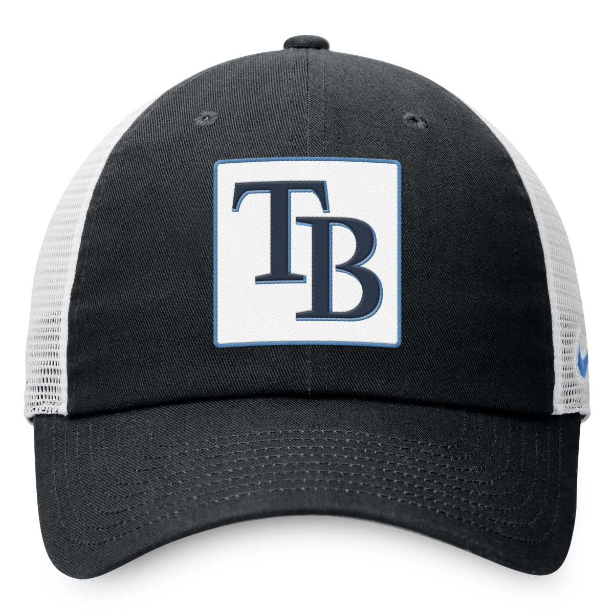 mens tampa bay rays nike black rise adjustable trucker hat Collection | Tampa Bay Rays Proshop - Official Rays Jerseys & Caps