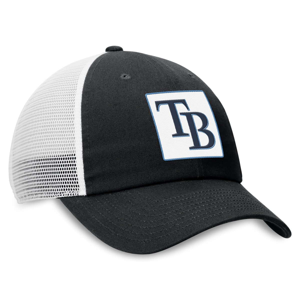 mens tampa bay rays nike black rise adjustable trucker hat Collection | Tampa Bay Rays Proshop - Official Rays Jerseys & Caps