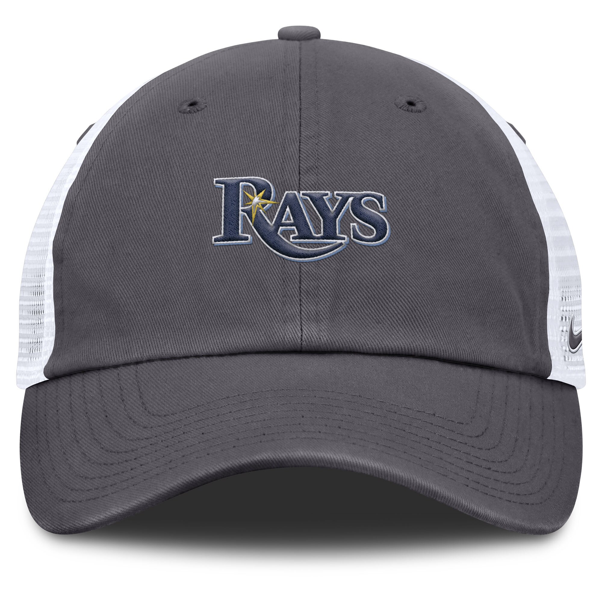 mens tampa bay rays nike gray wordmark club adjustable trucker hat Collection | Tampa Bay Rays Proshop - Official Rays Jerseys & Caps