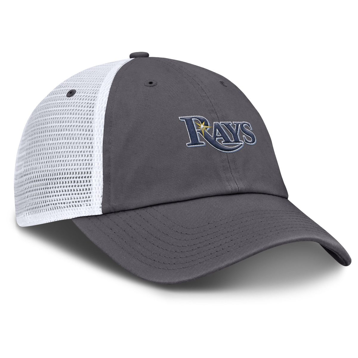mens tampa bay rays nike gray wordmark club adjustable trucker hat Collection | Tampa Bay Rays Proshop - Official Rays Jerseys & Caps