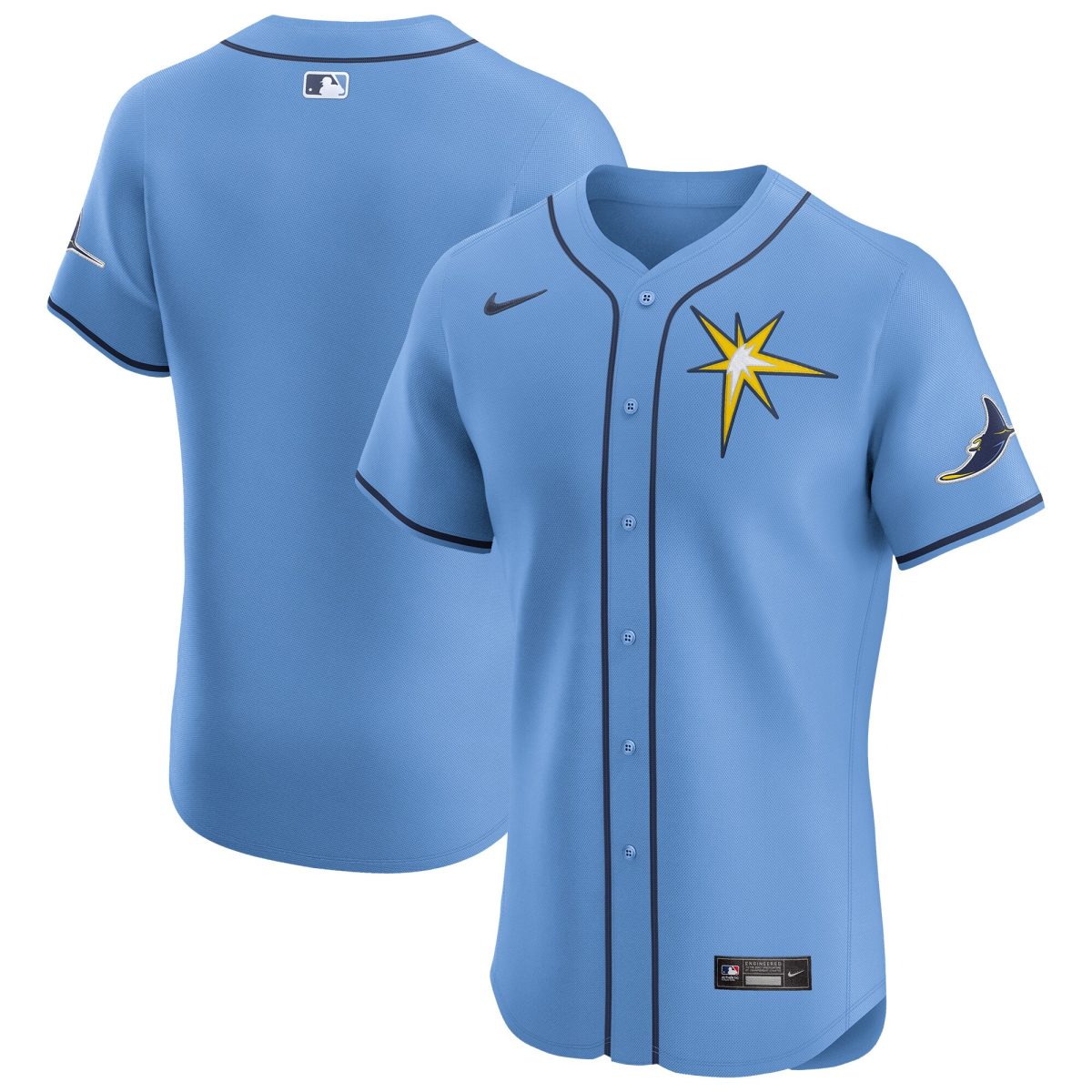 mens tampa bay rays nike light blue alternate vapor premier elite patch jersey Collection | Tampa Bay Rays Proshop - Official Rays Jerseys & Caps