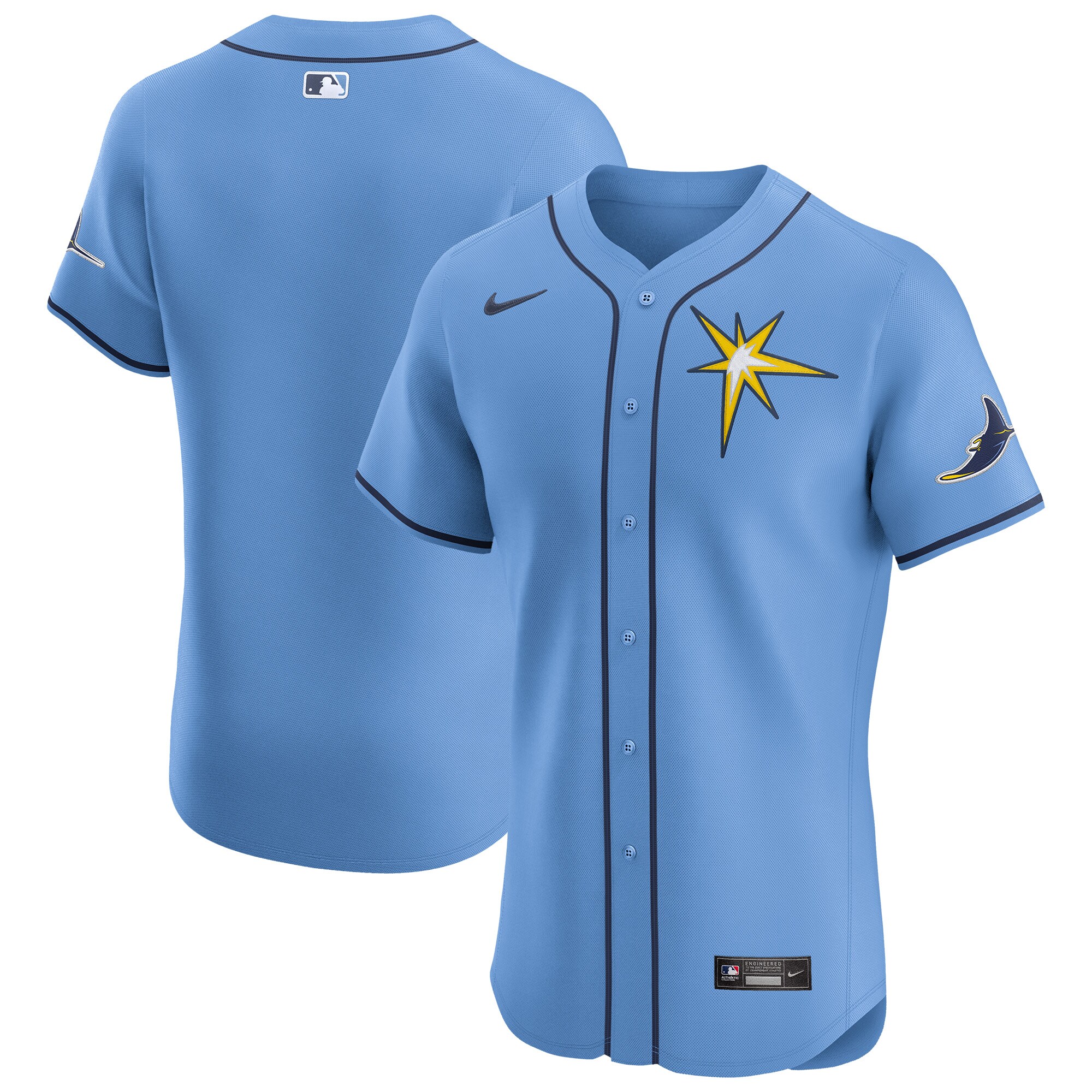mens tampa bay rays nike light blue alternate vapor premier elite patch jersey Collection | Tampa Bay Rays Proshop - Official Rays Jerseys & Caps