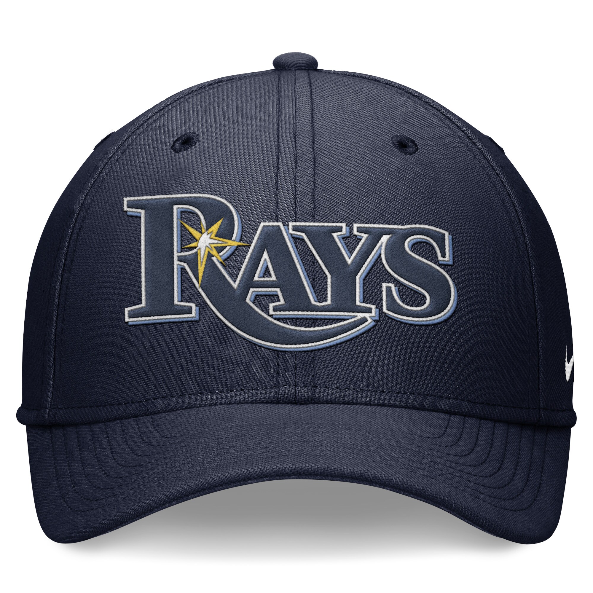 mens tampa bay rays nike navy primetime performance swooshflex hat Collection | Tampa Bay Rays Proshop - Official Rays Jerseys & Caps