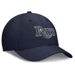 mens tampa bay rays nike navy rise performance flex hat Collection | Tampa Bay Rays Proshop - Official Rays Jerseys & Caps