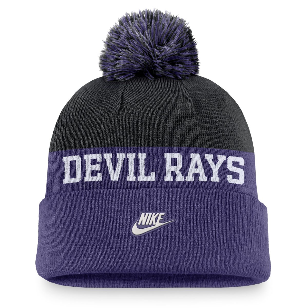 mens tampa bay rays nike purple rewind peak cuffed knit hat with pom Collection | Tampa Bay Rays Proshop - Official Rays Jerseys & Caps