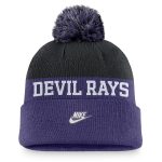 mens tampa bay rays nike purple rewind peak cuffed knit hat with pom Collection | Tampa Bay Rays Proshop - Official Rays Jerseys & Caps