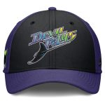 mens tampa bay rays nike purpleblack rise swoosh performance flex hat Collection | Tampa Bay Rays Proshop - Official Rays Jerseys & Caps