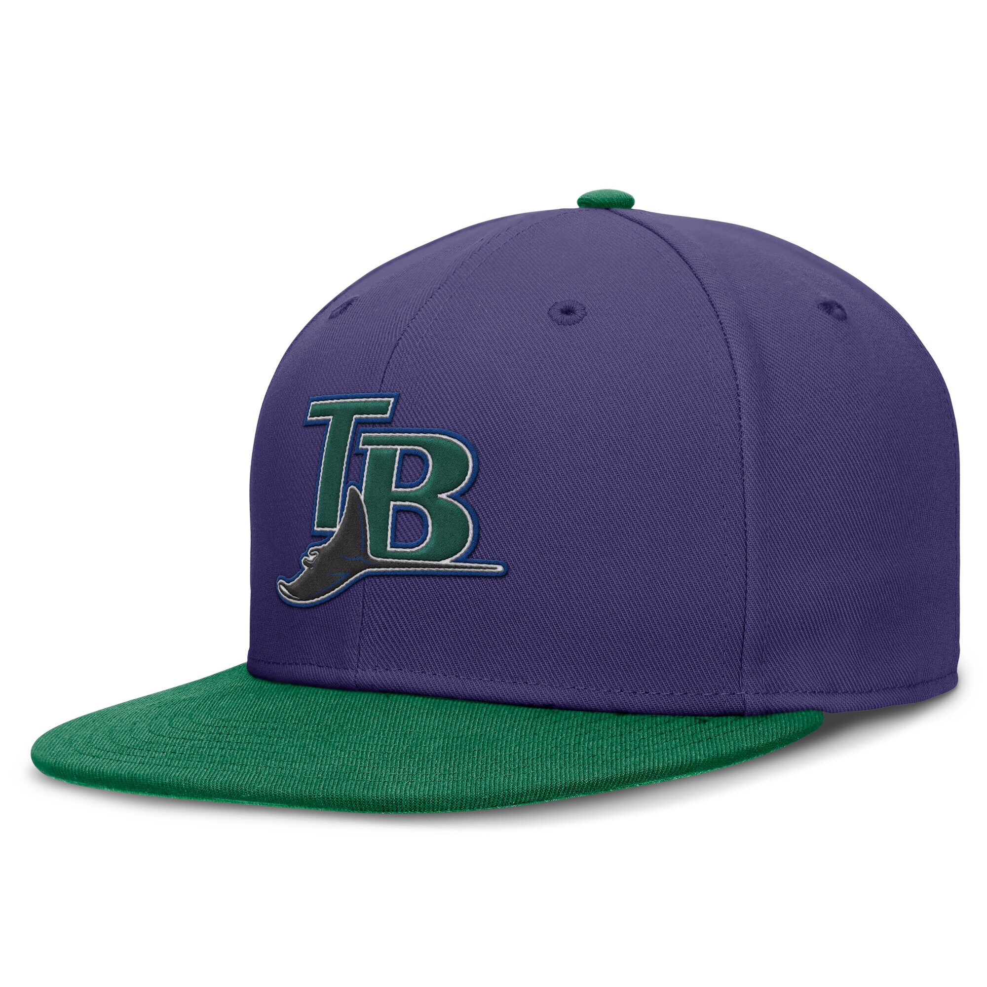 mens tampa bay rays nike purplegreen true primetime two-tone performance fitted hat Collection | Tampa Bay Rays Proshop - Official Rays Jerseys & Caps