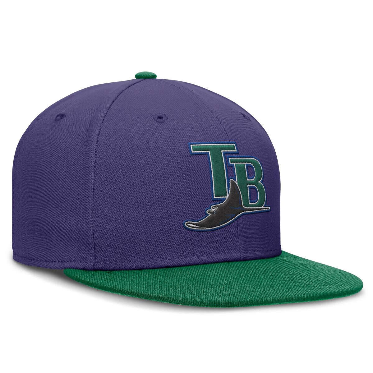 mens tampa bay rays nike purplegreen true primetime two-tone performance fitted hat Collection | Tampa Bay Rays Proshop - Official Rays Jerseys & Caps