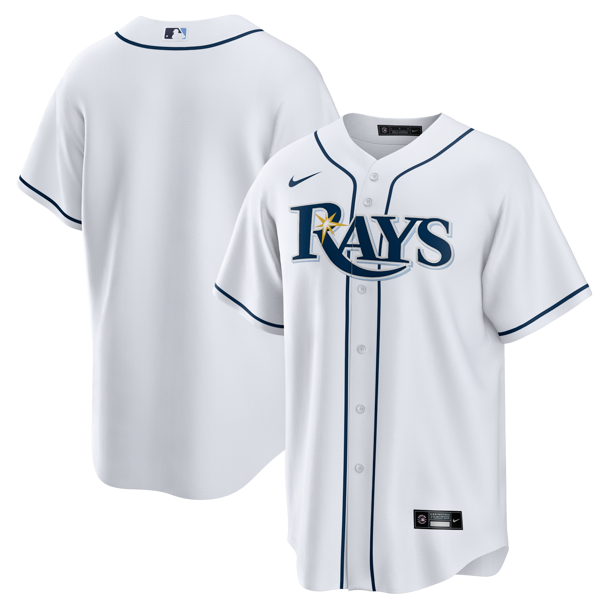mens tampa bay rays nike white home replica team jersey Collection | Tampa Bay Rays Proshop - Official Rays Jerseys & Caps