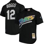 mens tampa bay rays wade boggs mitchell  ness black cooperstown 1991 mesh batting practice jersey Collection | Tampa Bay Rays Proshop - Official Rays Jerseys & Caps