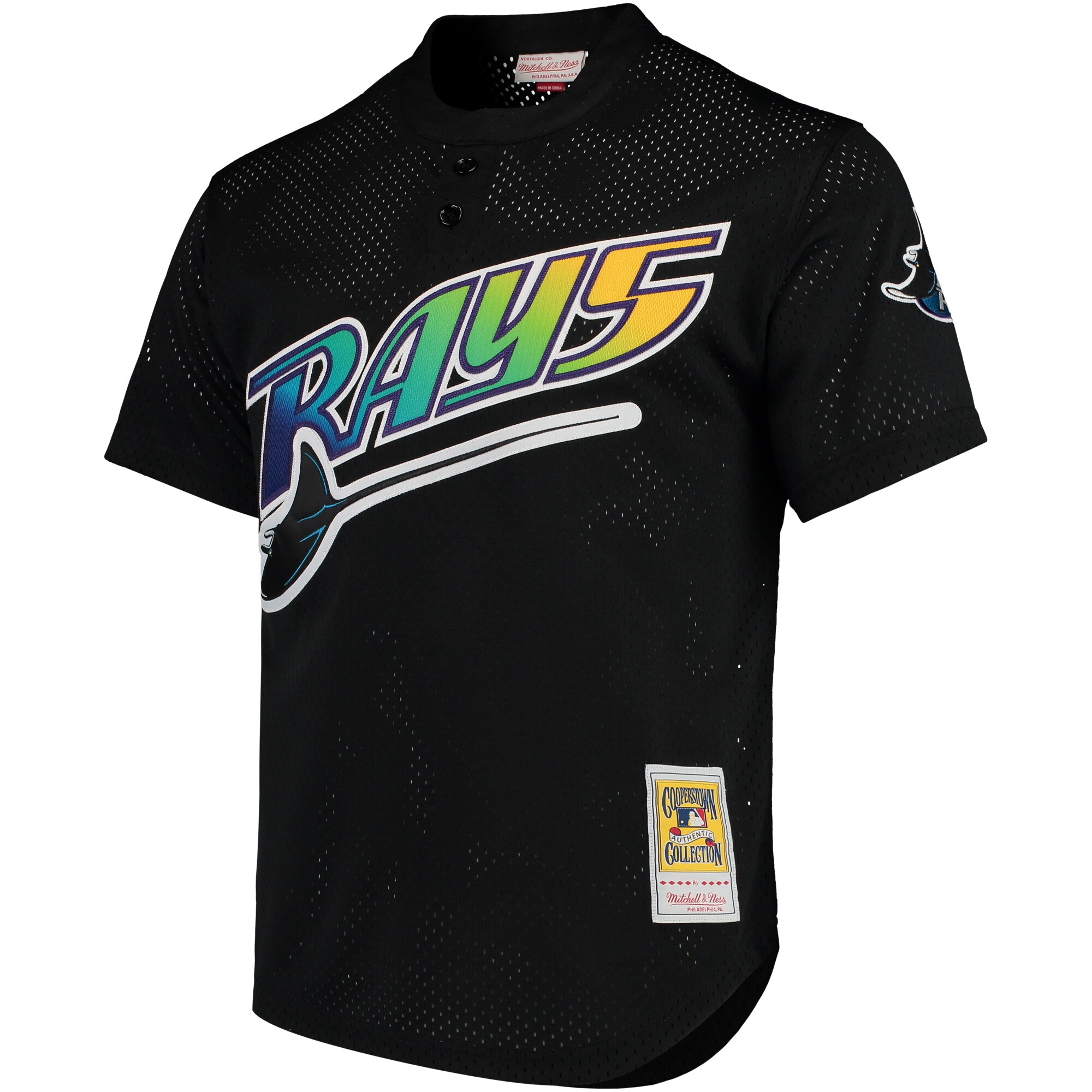 mens tampa bay rays wade boggs mitchell  ness black cooperstown 1991 mesh batting practice jersey Collection | Tampa Bay Rays Proshop - Official Rays Jerseys & Caps