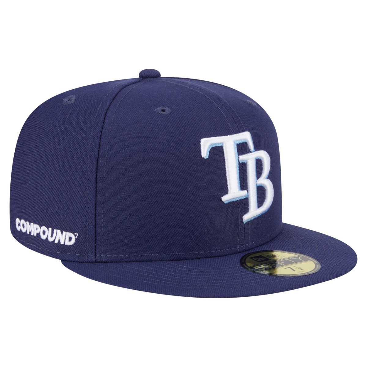 mens tampa bay rays x compound new era navy 59fifty fitted hat Collection | Tampa Bay Rays Proshop - Official Rays Jerseys & Caps
