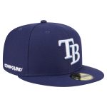 mens tampa bay rays x compound new era navy 59fifty fitted hat Collection | Tampa Bay Rays Proshop - Official Rays Jerseys & Caps