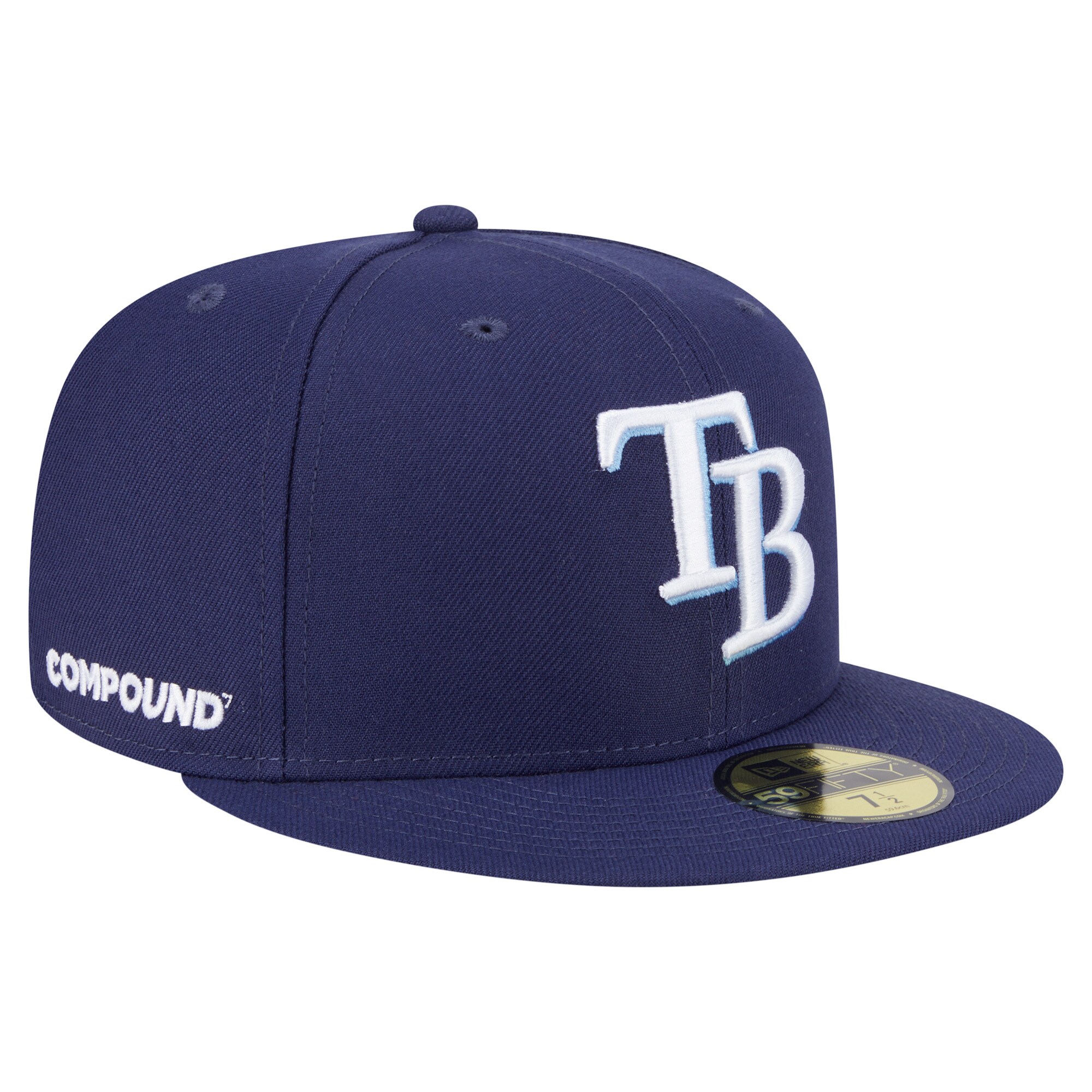 mens tampa bay rays x compound new era navy 59fifty fitted hat Collection | Tampa Bay Rays Proshop - Official Rays Jerseys & Caps