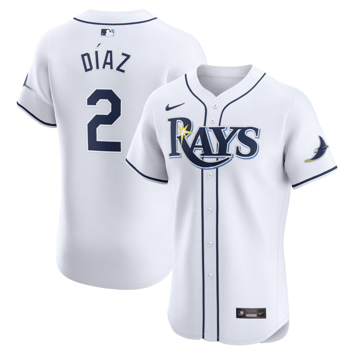 mens tampa bay rays yandy diaz nike white home elite player jersey Collection | Tampa Bay Rays Proshop - Official Rays Jerseys & Caps
