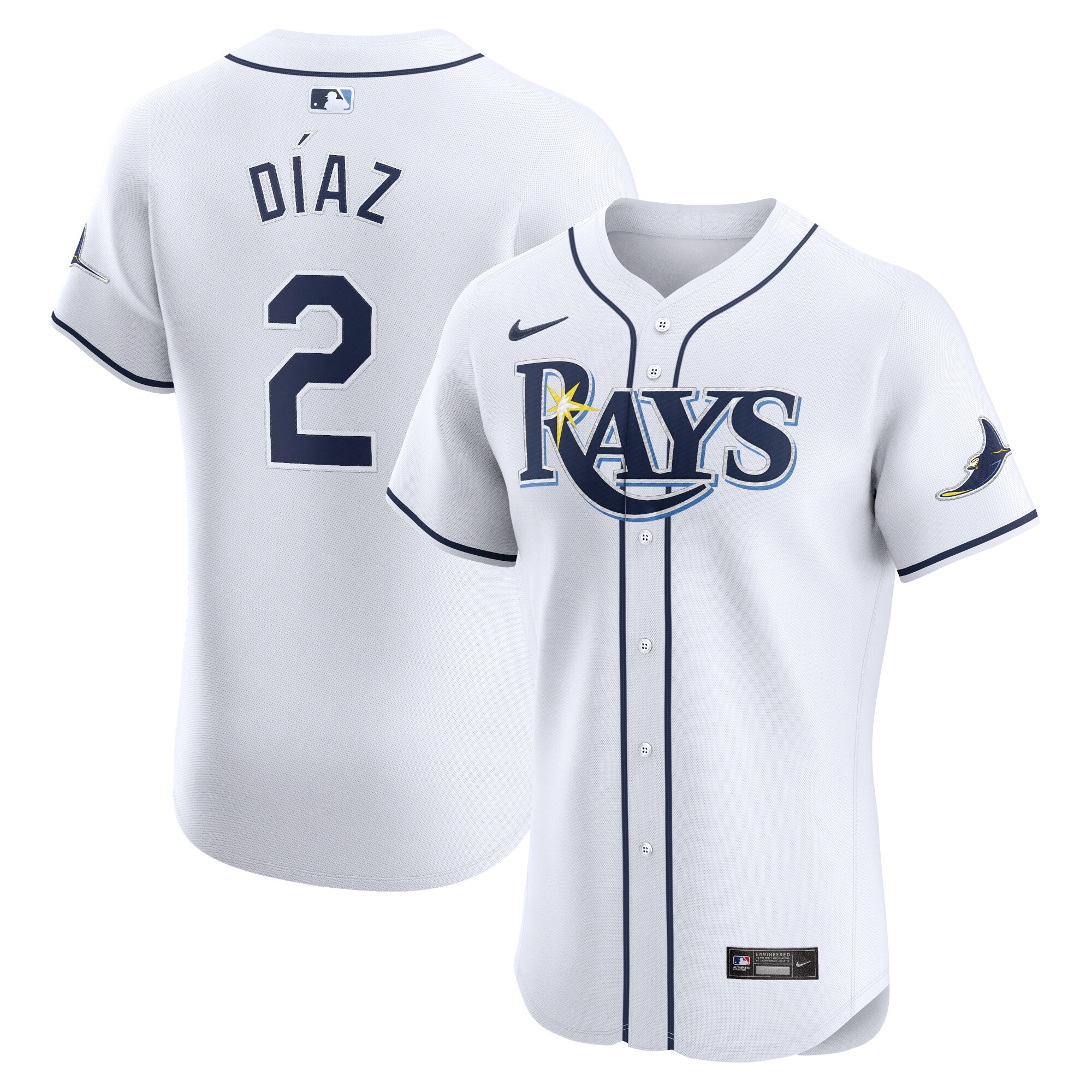 mens tampa bay rays yandy diaz nike white home elite player jersey Collection | Tampa Bay Rays Proshop - Official Rays Jerseys & Caps