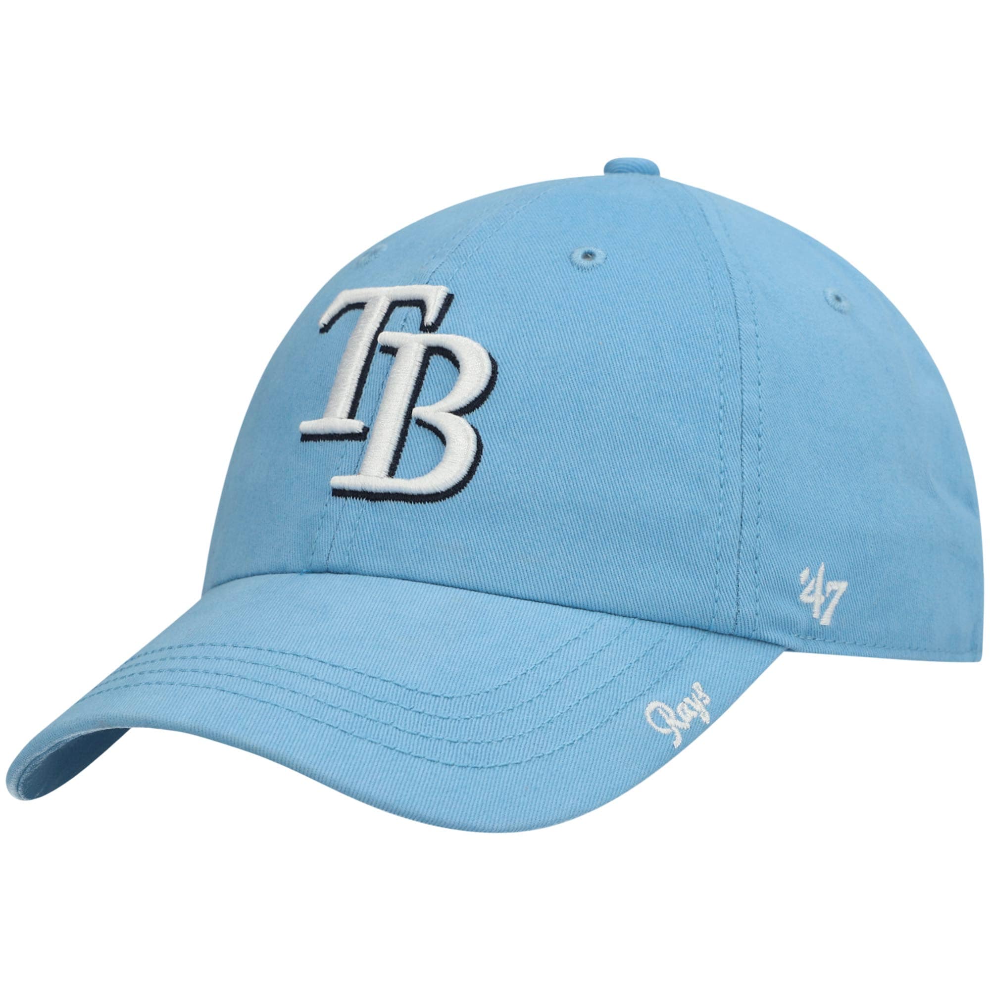 womens tampa bay rays 47 light blue team miata clean up adjustable hat Collection | Tampa Bay Rays Proshop - Official Rays Jerseys & Caps