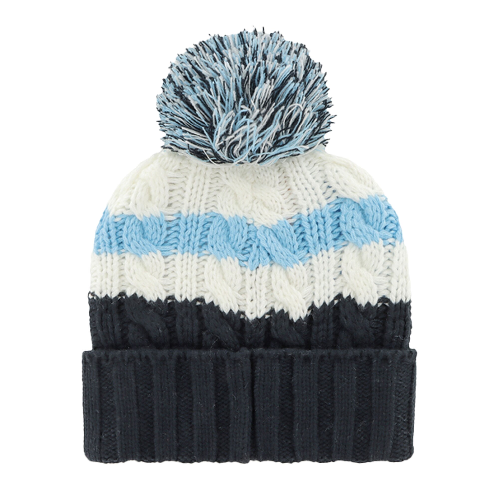 womens tampa bay rays 47 whitenavy ashfield cuffed knit hat with pom Collection | Tampa Bay Rays Proshop - Official Rays Jerseys & Caps