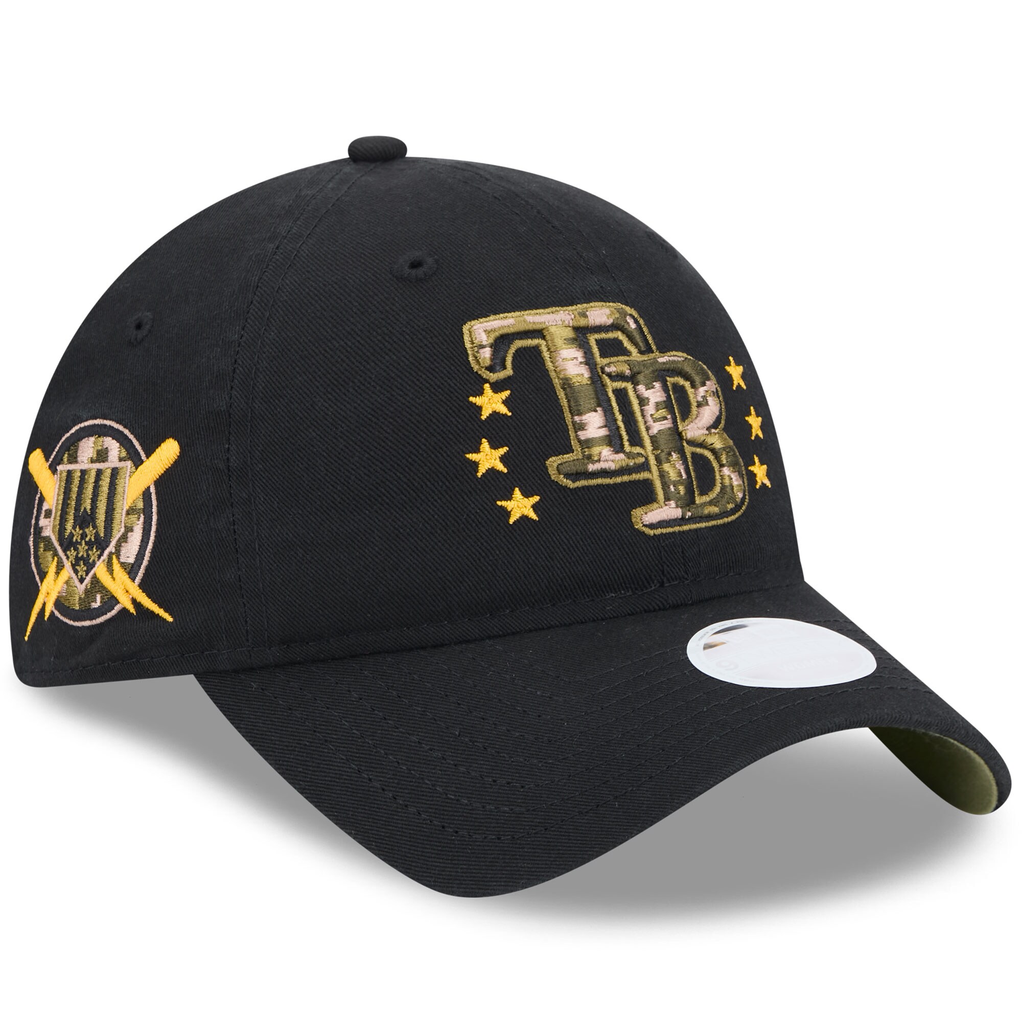 womens tampa bay rays new era black 2024 armed forces day 9twenty adjustable hat Collection | Tampa Bay Rays Proshop - Official Rays Jerseys & Caps