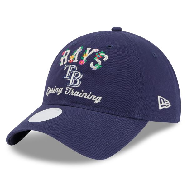 womens tampa bay rays new era navy 2025 spring training floral 9twenty adjustable hat Collection | Tampa Bay Rays Proshop - Official Rays Jerseys & Caps
