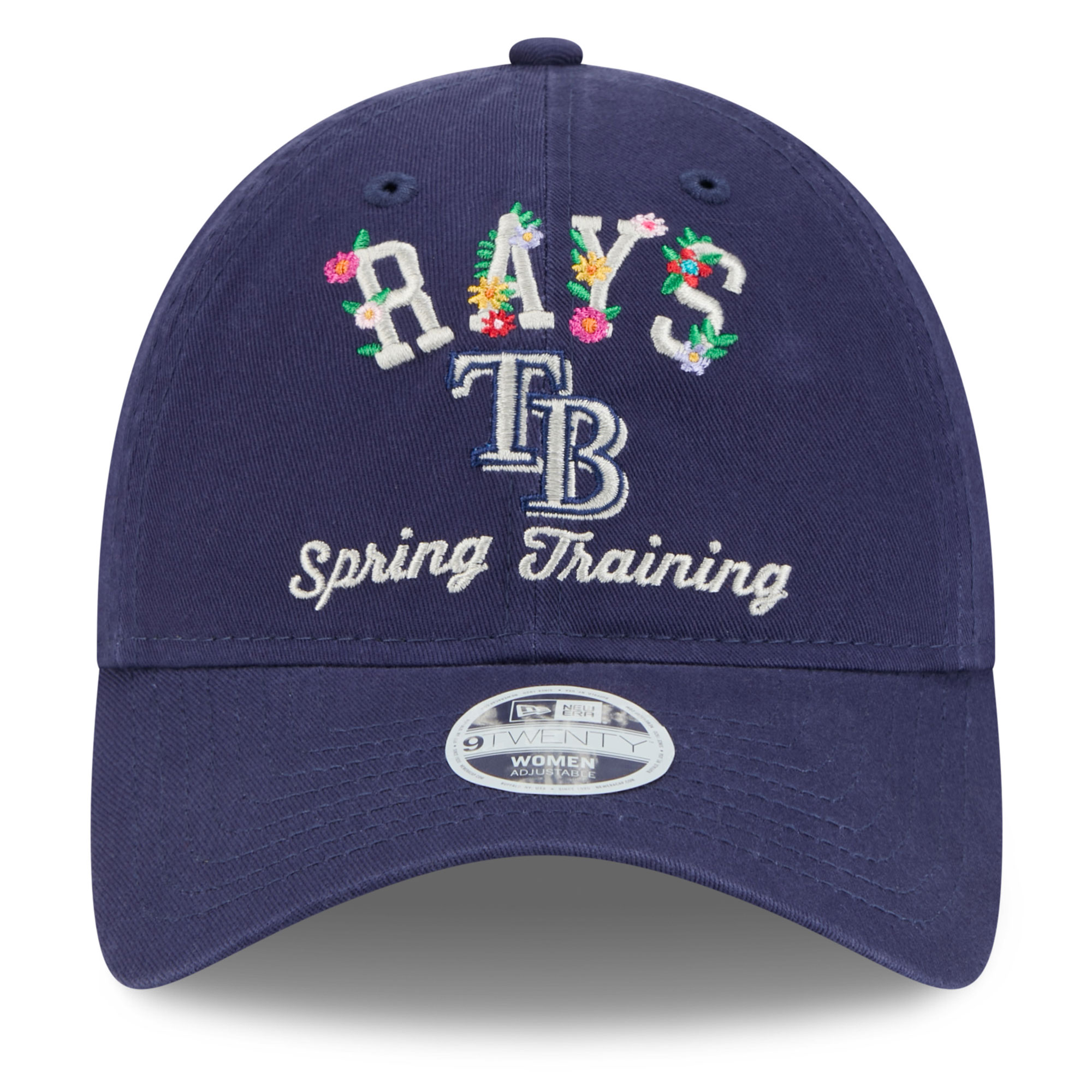 womens tampa bay rays new era navy 2025 spring training floral 9twenty adjustable hat Collection | Tampa Bay Rays Proshop - Official Rays Jerseys & Caps