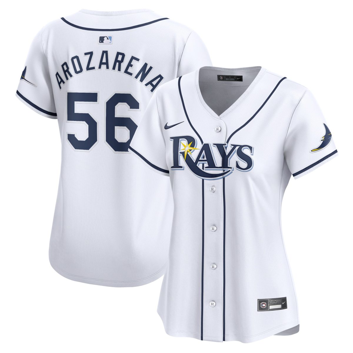 womens tampa bay rays randy arozarena nike white home limited player jersey Collection | Tampa Bay Rays Proshop - Official Rays Jerseys & Caps