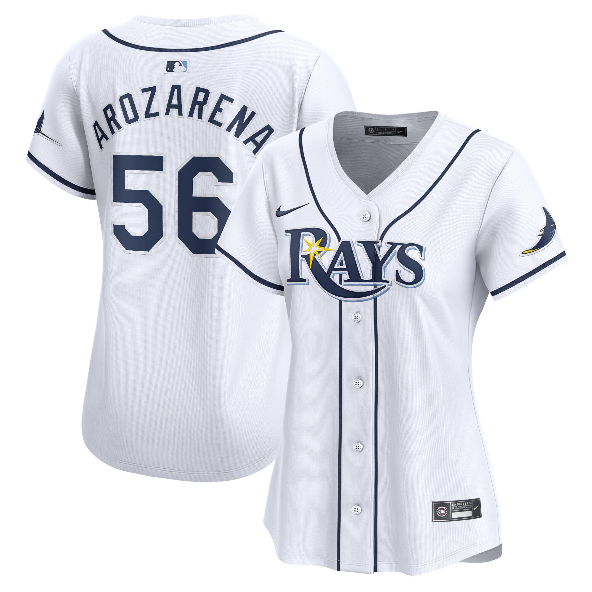 womens tampa bay rays randy arozarena nike white home limited player jersey Collection | Tampa Bay Rays Proshop - Official Rays Jerseys & Caps