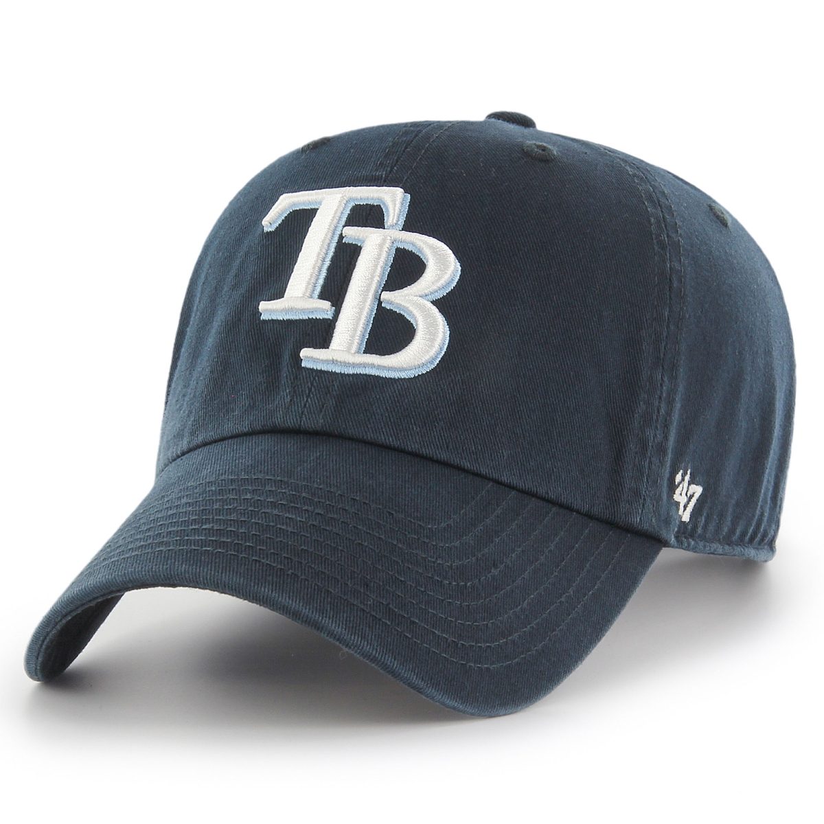 youth tampa bay rays 47 navy team logo clean up adjustable hat Collection | Tampa Bay Rays Proshop - Official Rays Jerseys & Caps