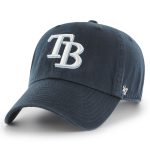 youth tampa bay rays 47 navy team logo clean up adjustable hat Collection | Tampa Bay Rays Proshop - Official Rays Jerseys & Caps