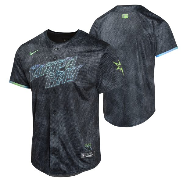 youth tampa bay rays nike black 2024 city connect limited jersey Collection | Tampa Bay Rays Proshop - Official Rays Jerseys & Caps