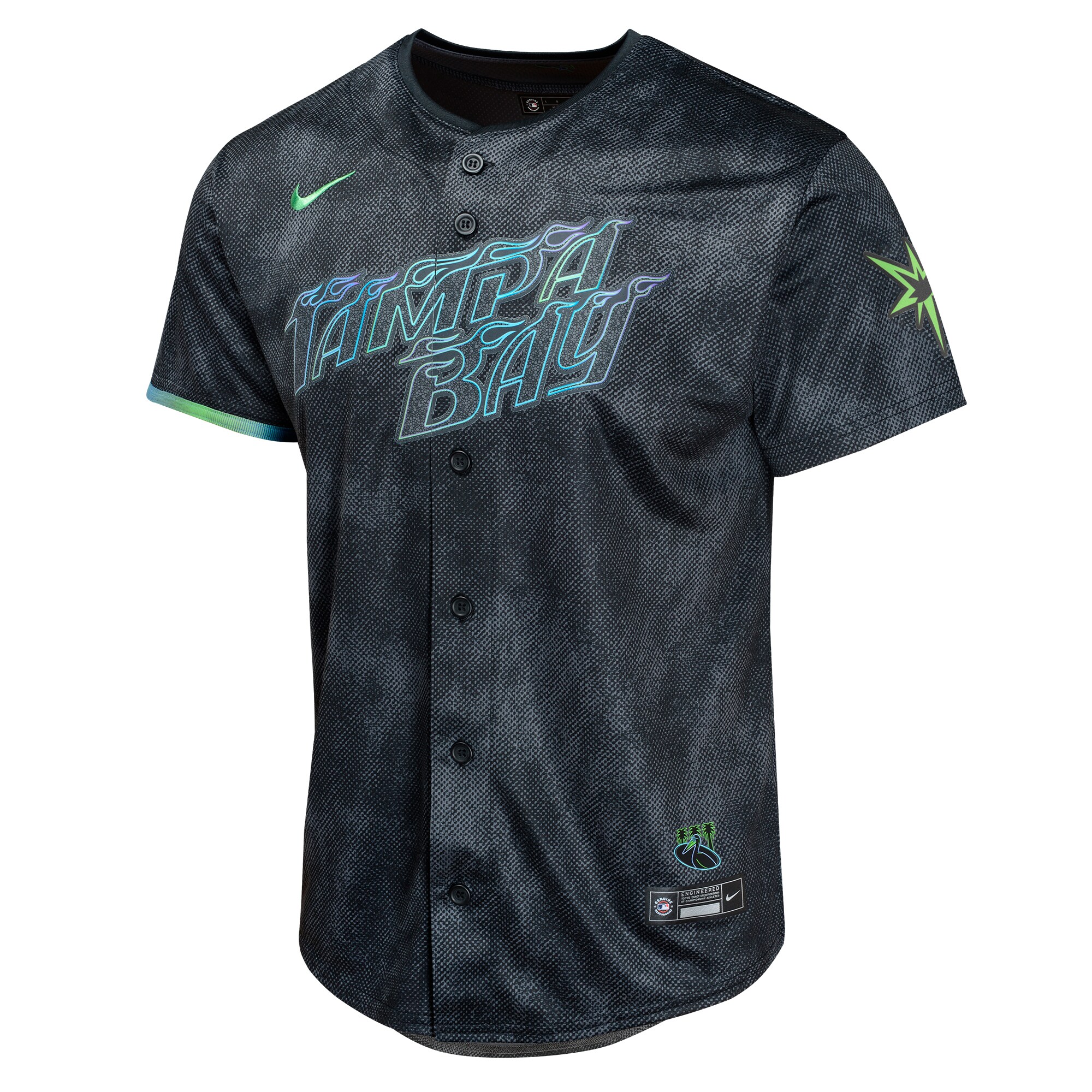 youth tampa bay rays nike black 2024 city connect limited jersey Collection | Tampa Bay Rays Proshop - Official Rays Jerseys & Caps