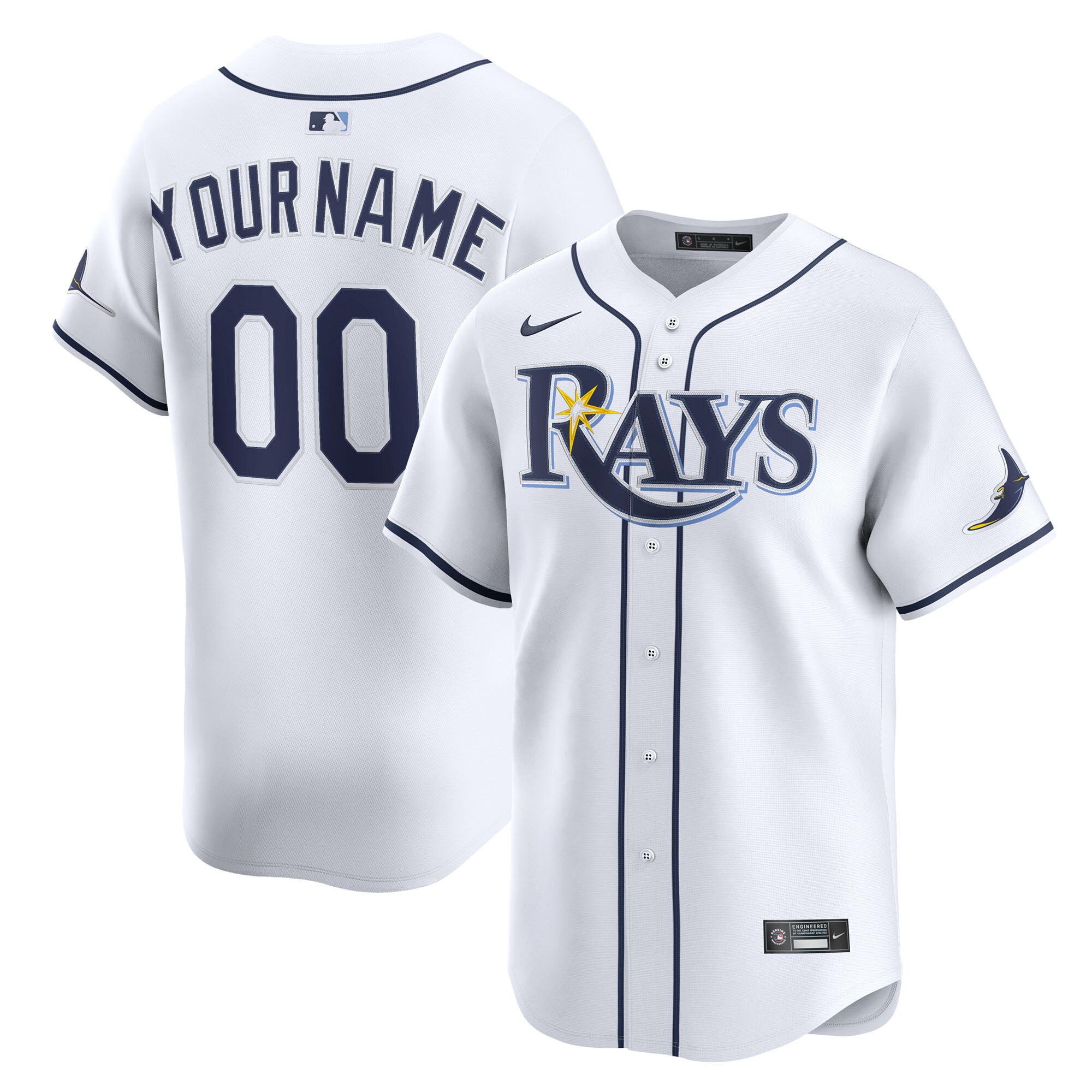 youth tampa bay rays nike white home limited custom jersey 202649503 Collection | Tampa Bay Rays Proshop - Official Rays Jerseys & Caps