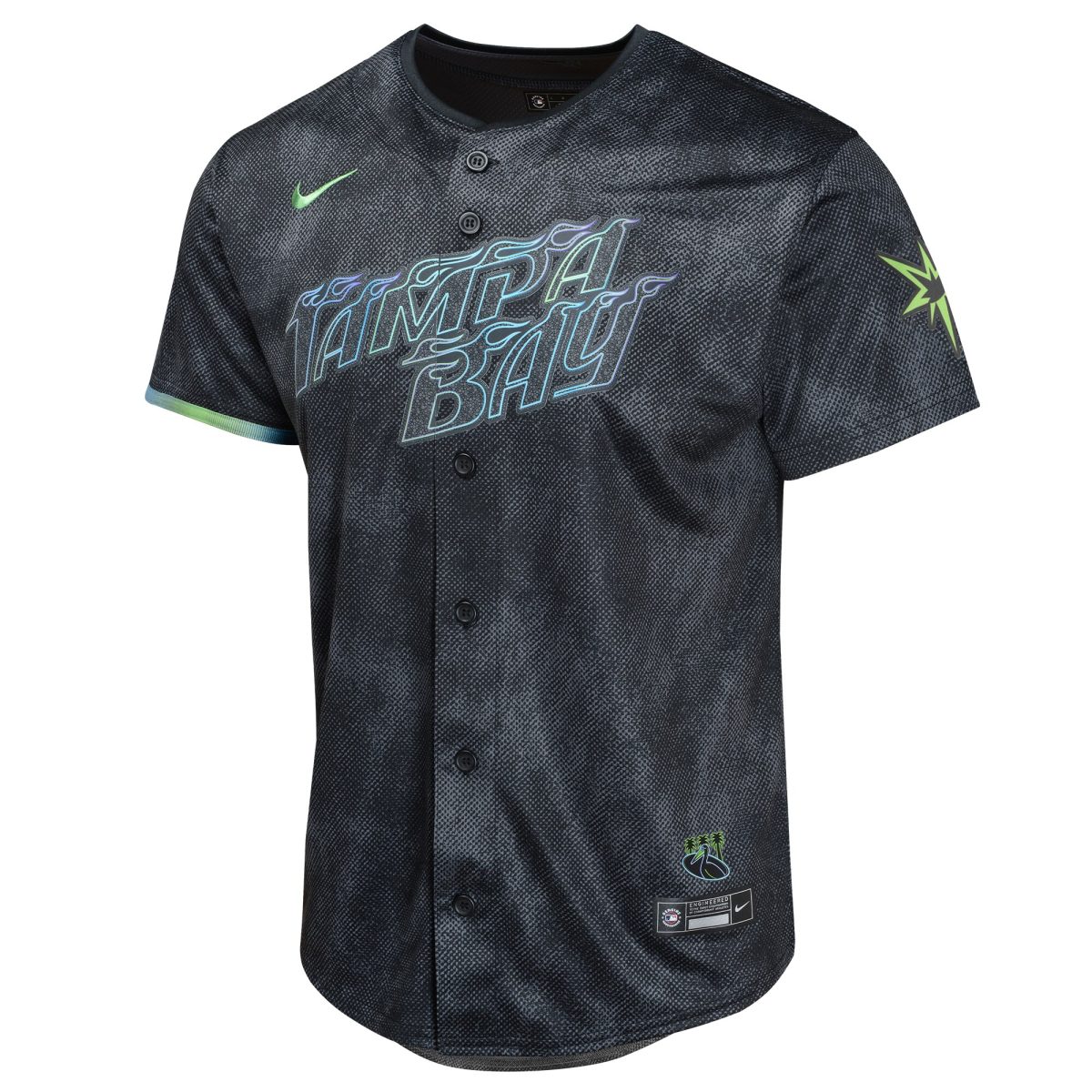 youth tampa bay rays shane mcclanahan nike charcoal 2024 city connect limited player jersey Collection | Tampa Bay Rays Proshop - Official Rays Jerseys & Caps