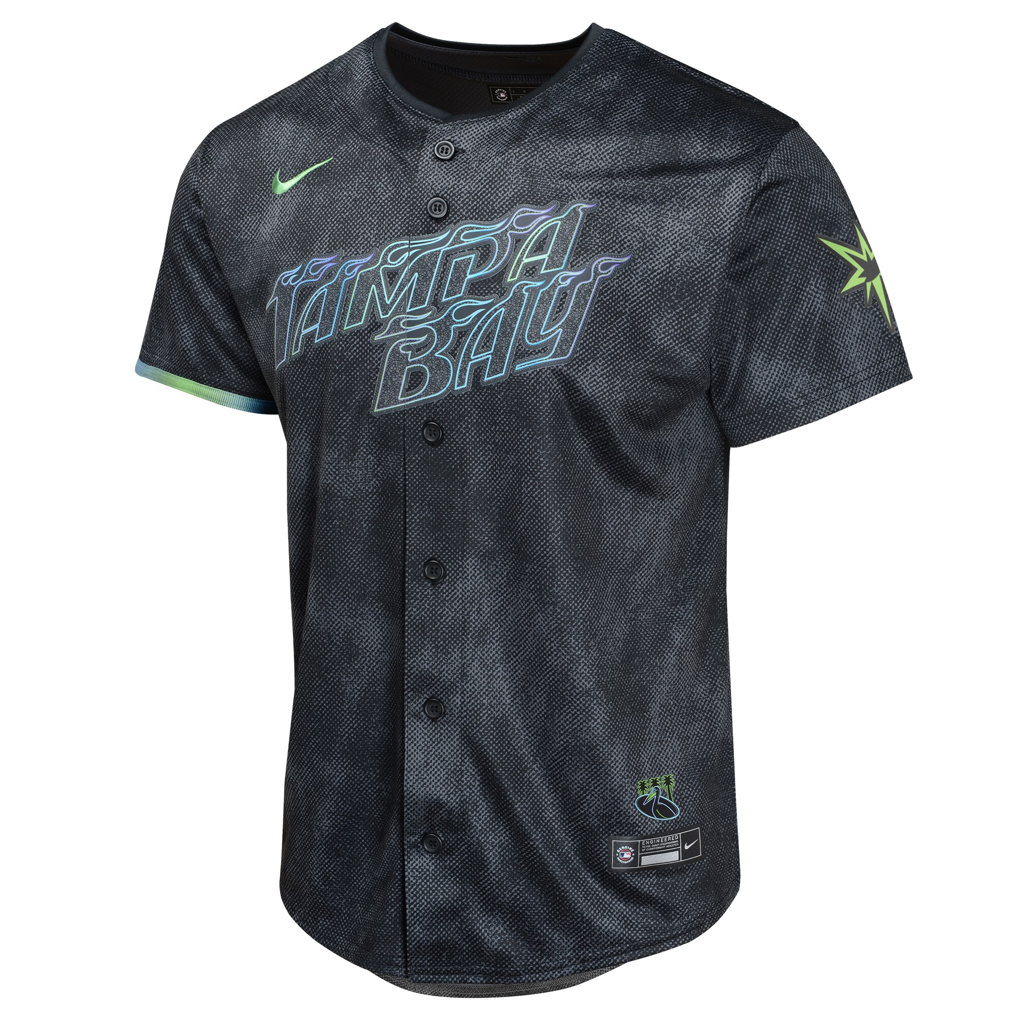 youth tampa bay rays shane mcclanahan nike charcoal 2024 city connect limited player jersey Collection | Tampa Bay Rays Proshop - Official Rays Jerseys & Caps
